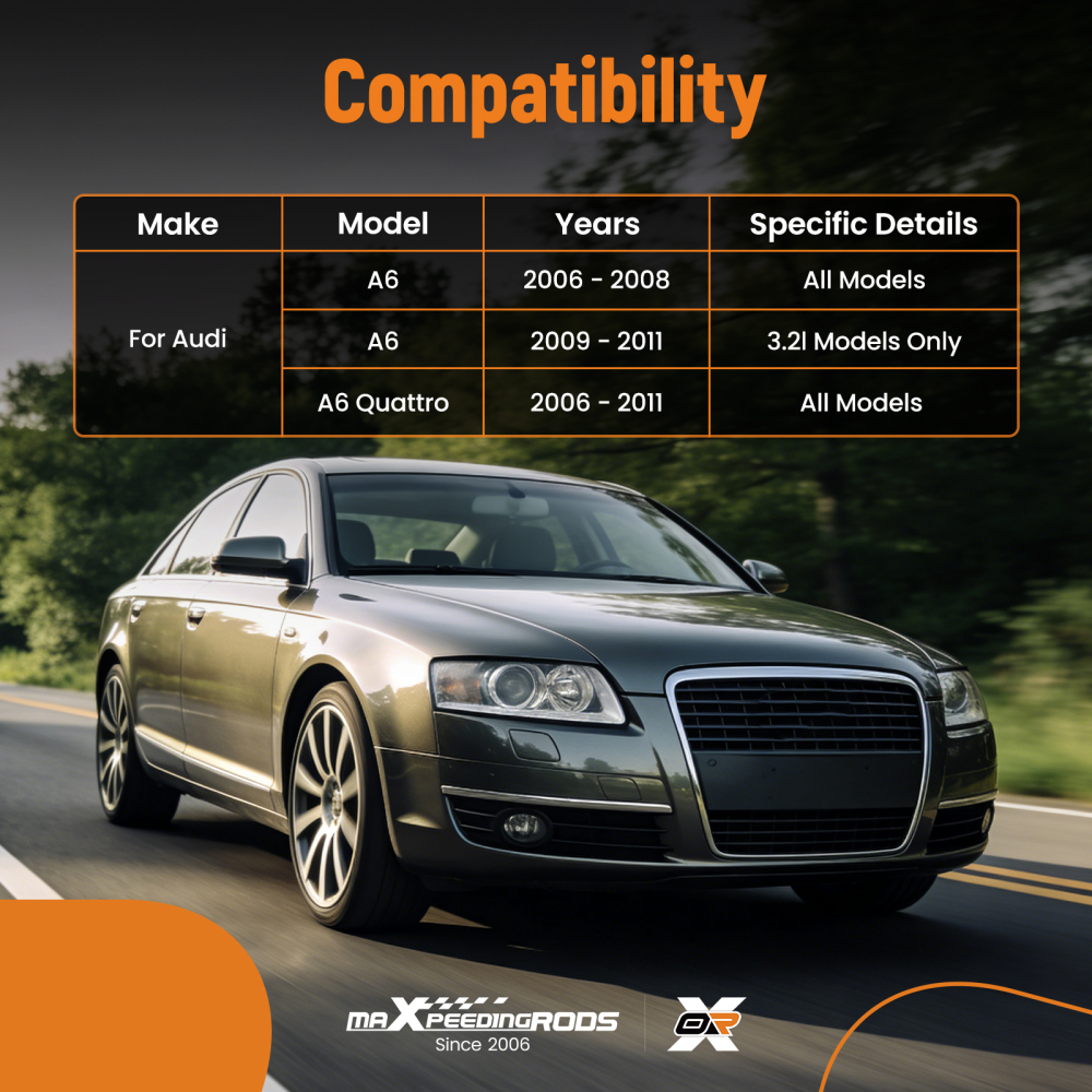 10pc Front Upper Control Arms Outer Inner Tie Rods Kit compatible for Audi A6 Quattro