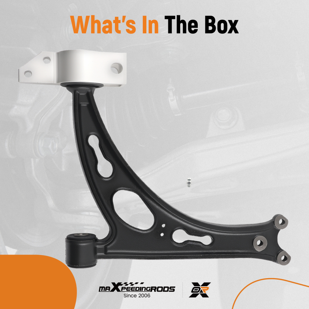 Driver Front LowerControl Arm compatible for Audi A3 compatible for VW Jetta compatible for Golf GTI 2003-2013