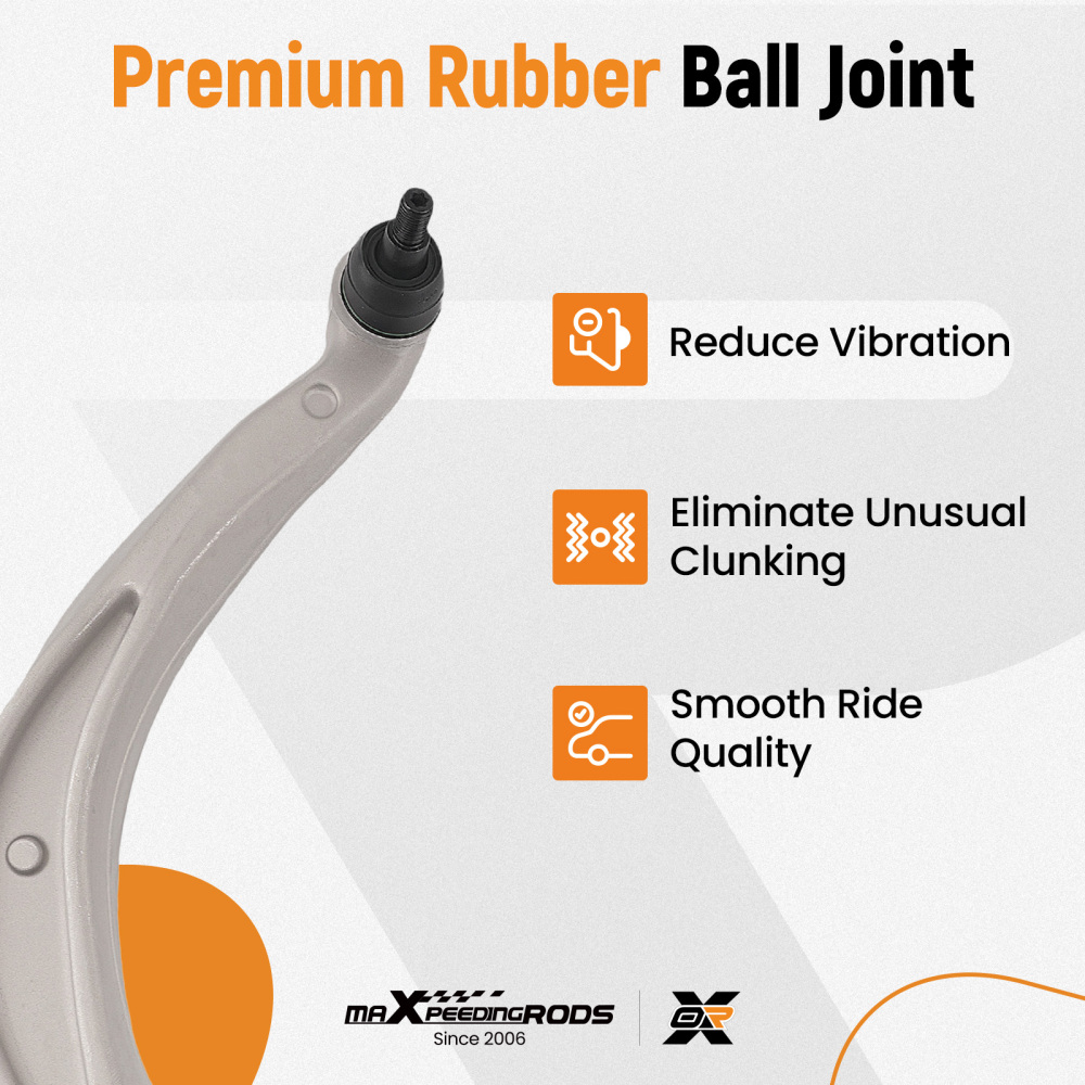 10PCS FRONT WISHBONE CONTROL ARM compatible for AUDI S5 A4 B8 A5 8K2 8K5 8T3 8TA 8K0407694N