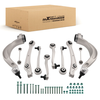 10PCS FRONT WISHBONE CONTROL ARM compatible for AUDI S5 A4 B8 A5 8K2 8K5 8T3 8TA 8K0407694N