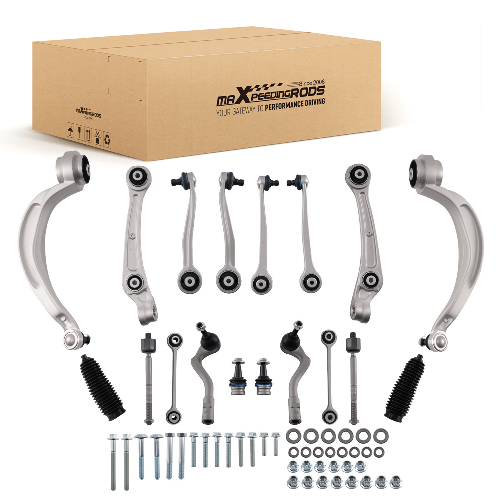 SET DI 18 BRACCI DI CONTROLLO ANTERIORI compatibile per AUDI A4 8K2 8K5 A5 8T3 8F7 8TA Q5 8R
