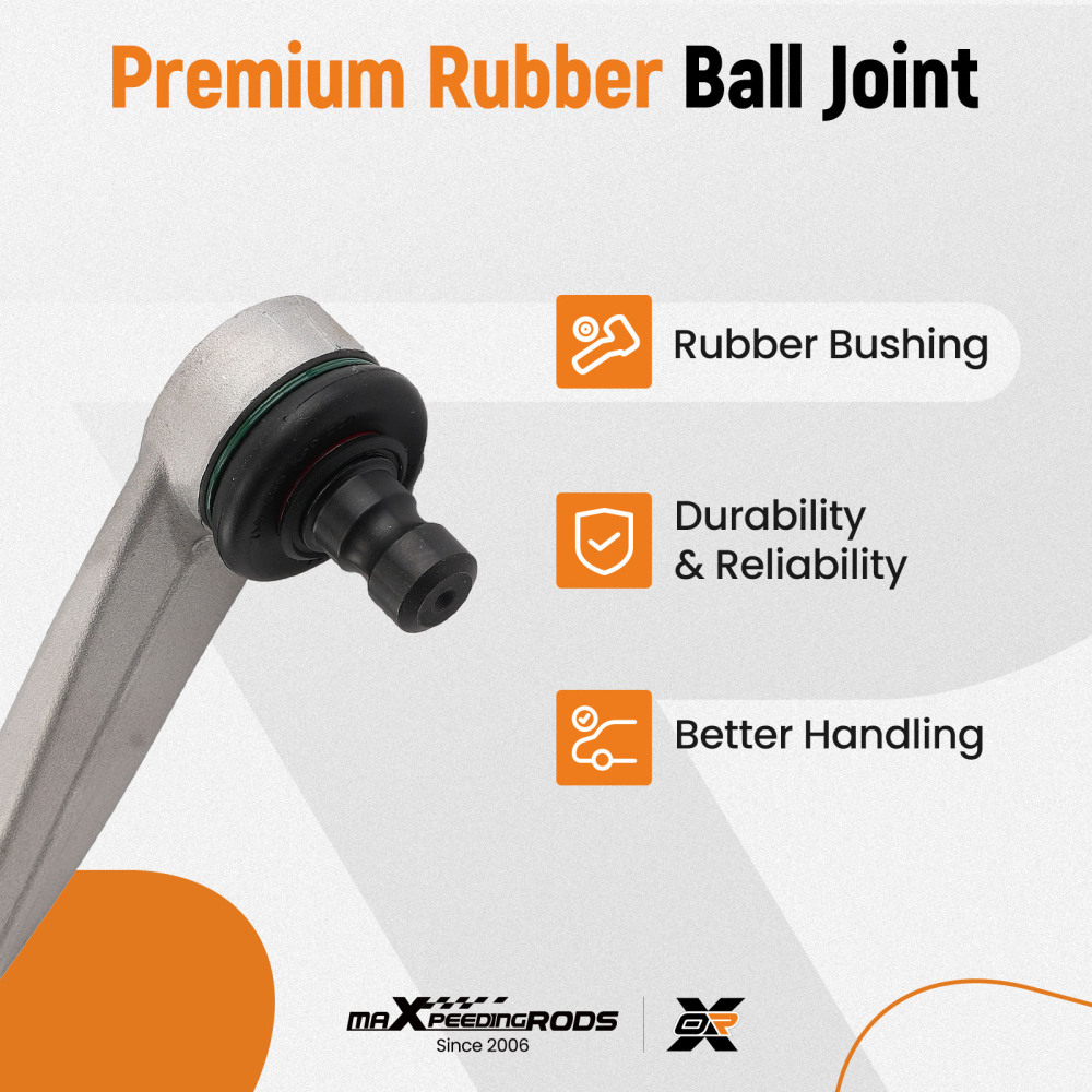 4X FRONT UPPER WISHBONE CONTROL ARMS compatible for AUDI A4 B8 8K2 8K5 A5 08-09 8K0407509A