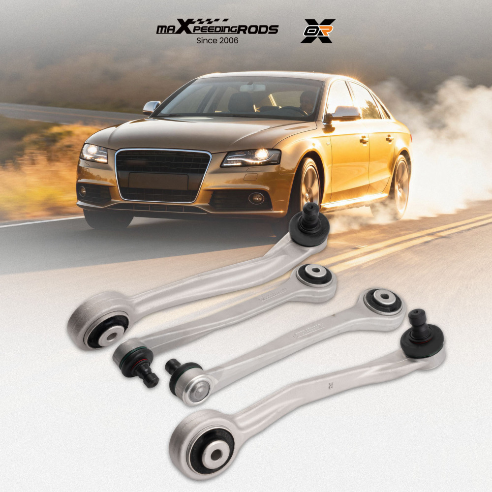 4X FRONT UPPER WISHBONE CONTROL ARMS compatible for AUDI A4 B8 8K2 8K5 A5 08-09 8K0407509A