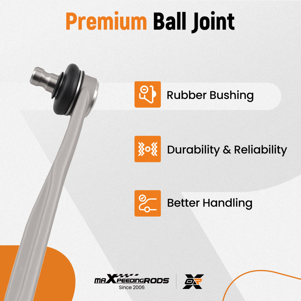 10X FRONT CONTROL ARM WISHBONE compatible for AUDI A6 C7 A7 4G Q5 8R A4 B8 A5 8T 8K0407505F