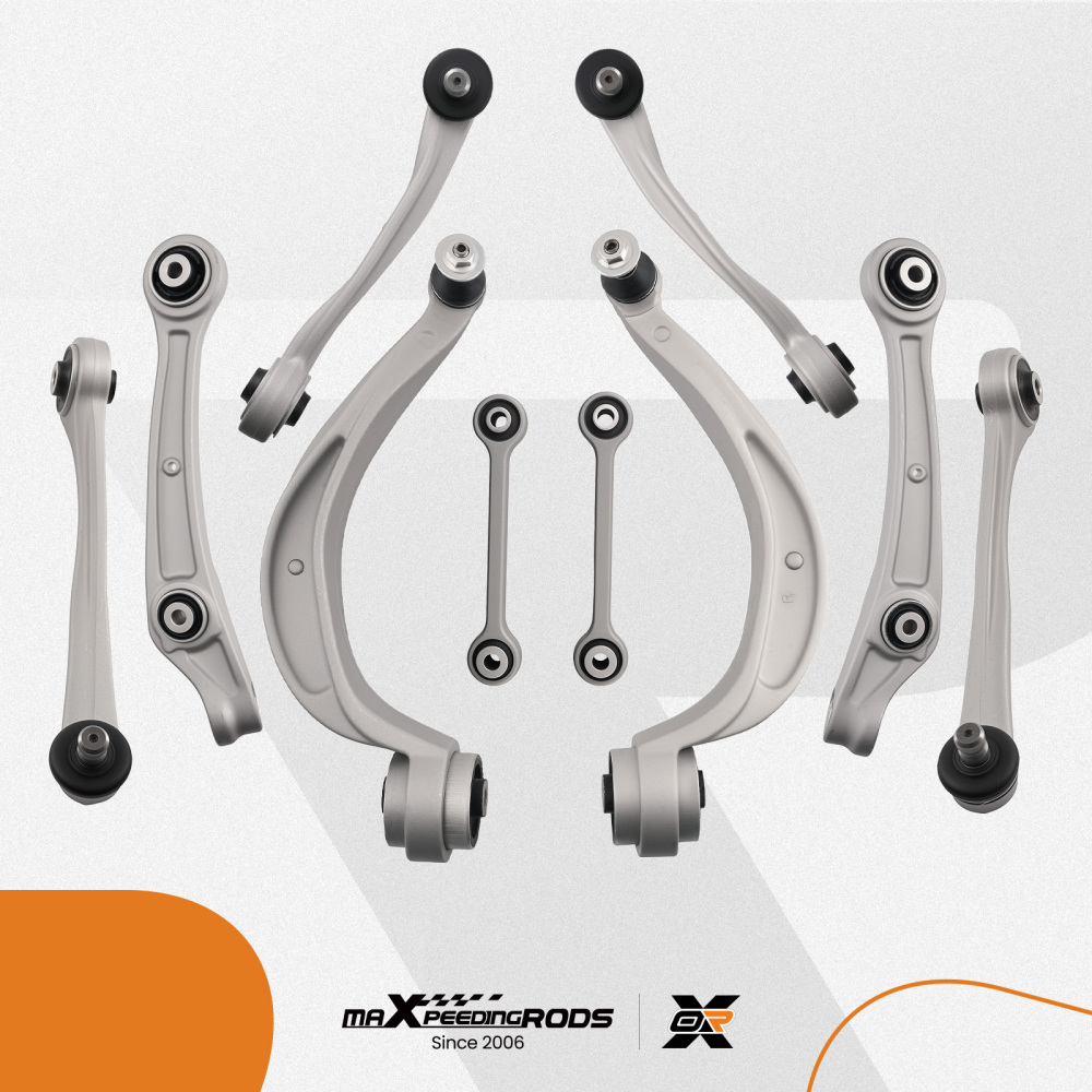 10X FRONT CONTROL ARM WISHBONE compatible for AUDI A6 C7 A7 4G Q5 8R A4 B8 A5 8T 8K0407505F
