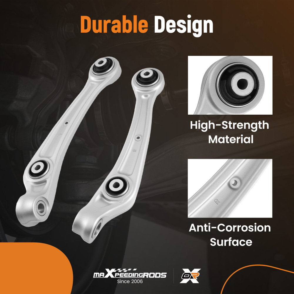 SET BRACCI DI CONTROLLO ANTERIORI SINISTRO DESTRO compatibile per AUDI A6 AVANT A7 SPORTBACK