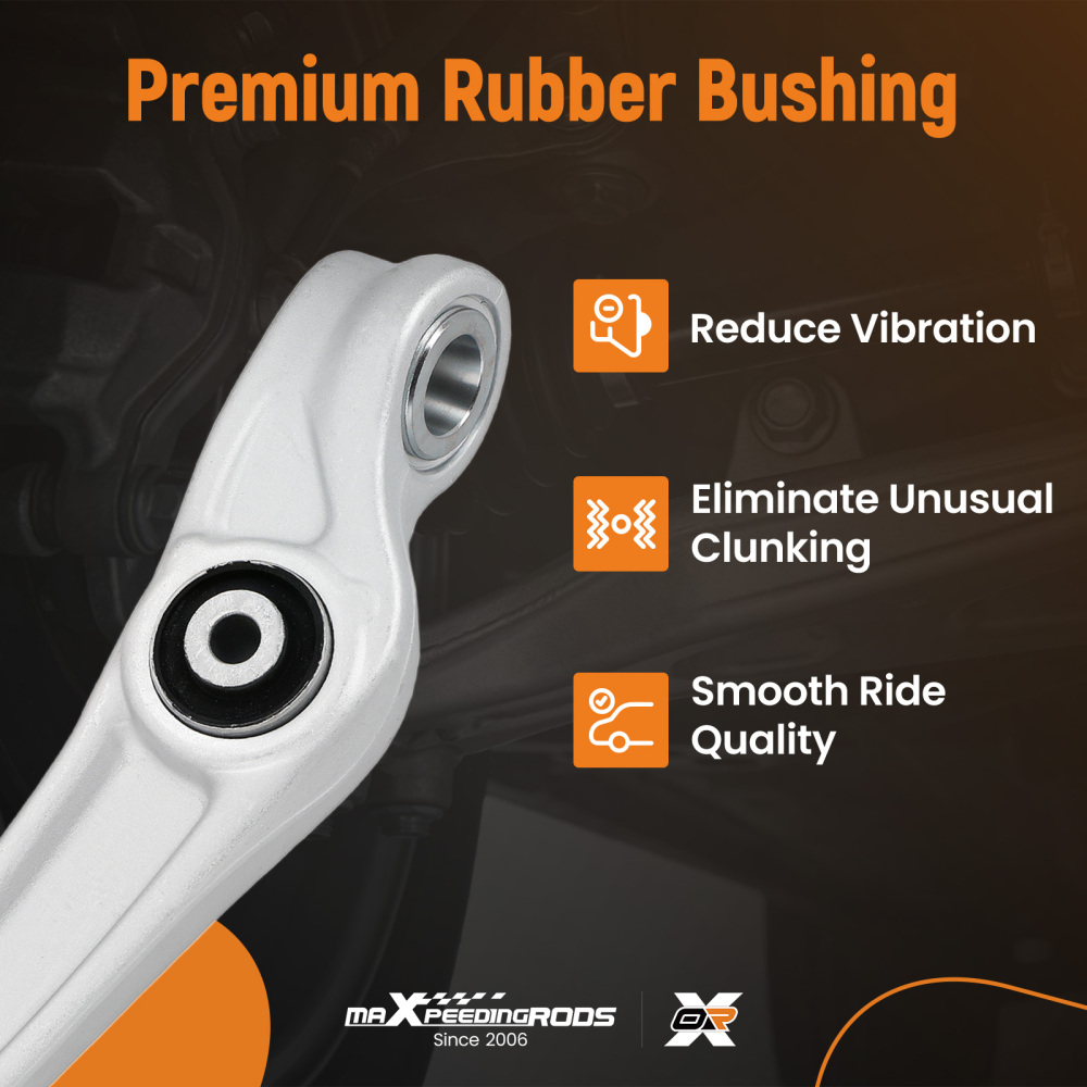 1PCS FRONT LOWER RH CONTROL ARM compatible for AUDI A4 A5 A6 A7 Q5 compatible for PORSCHE MACAN 8K0407152G