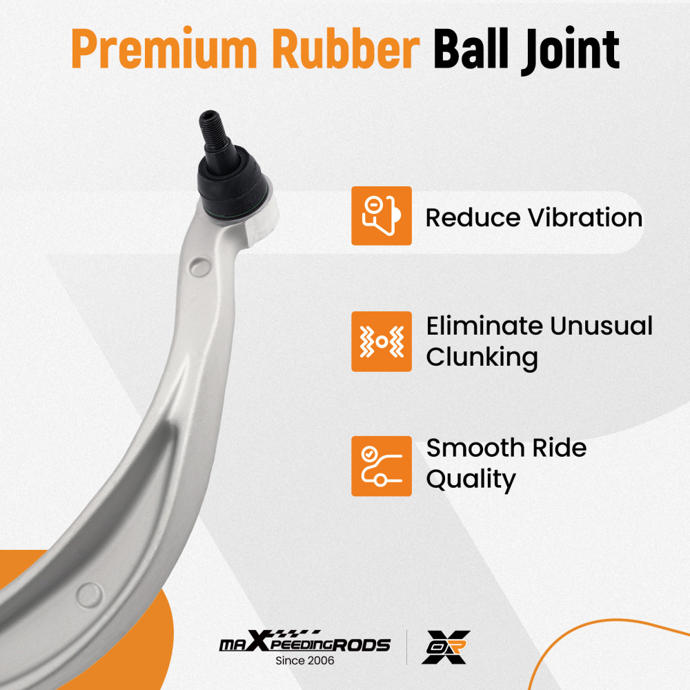 FRONT AXLE RIGHT LOWER REAR WISHBONE CONTROL ARM compatible for AUDI A6 2011-18 4G0407694F