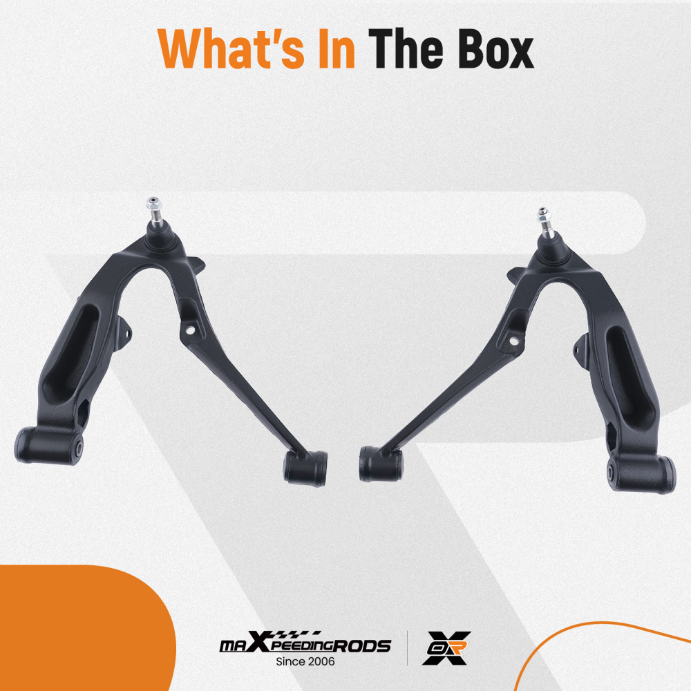 Front Lower Control Arms Compatible for Sierra Silverado Avalanche Yukon XL Suburban H2