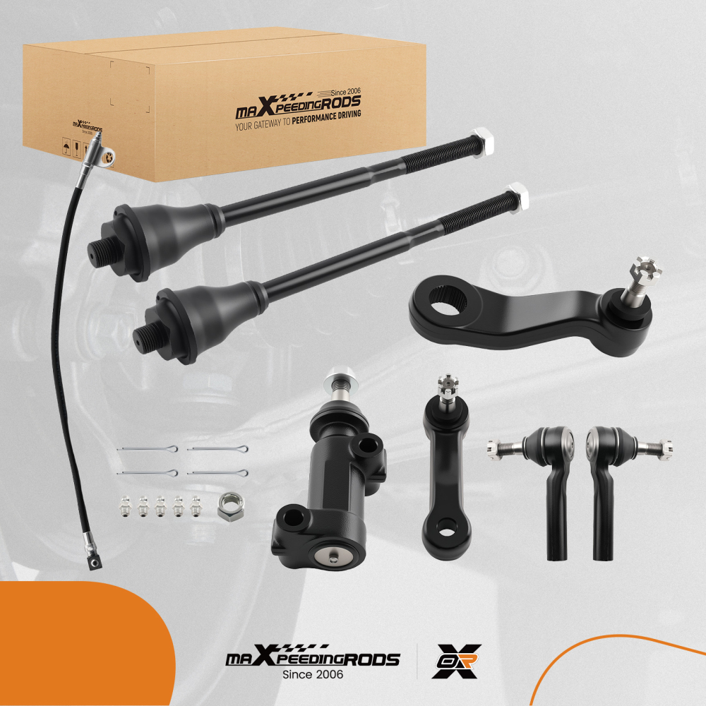 maXpeedingrods 7Pcs Front Suspension Kit compatible for Chevrolet GMC Silverado Sierra 1500 2500 3500 HD Avalanche Suburban Yukon XL 2500