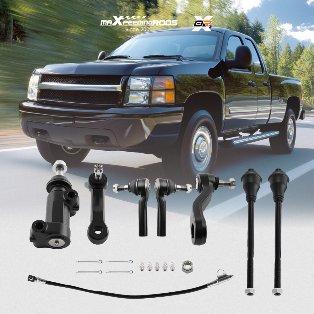 maXpeedingrods 7Pcs Front Suspension Kit compatible for Chevrolet GMC Silverado Sierra 1500 2500 3500 HD Avalanche Suburban Yukon XL 2500
