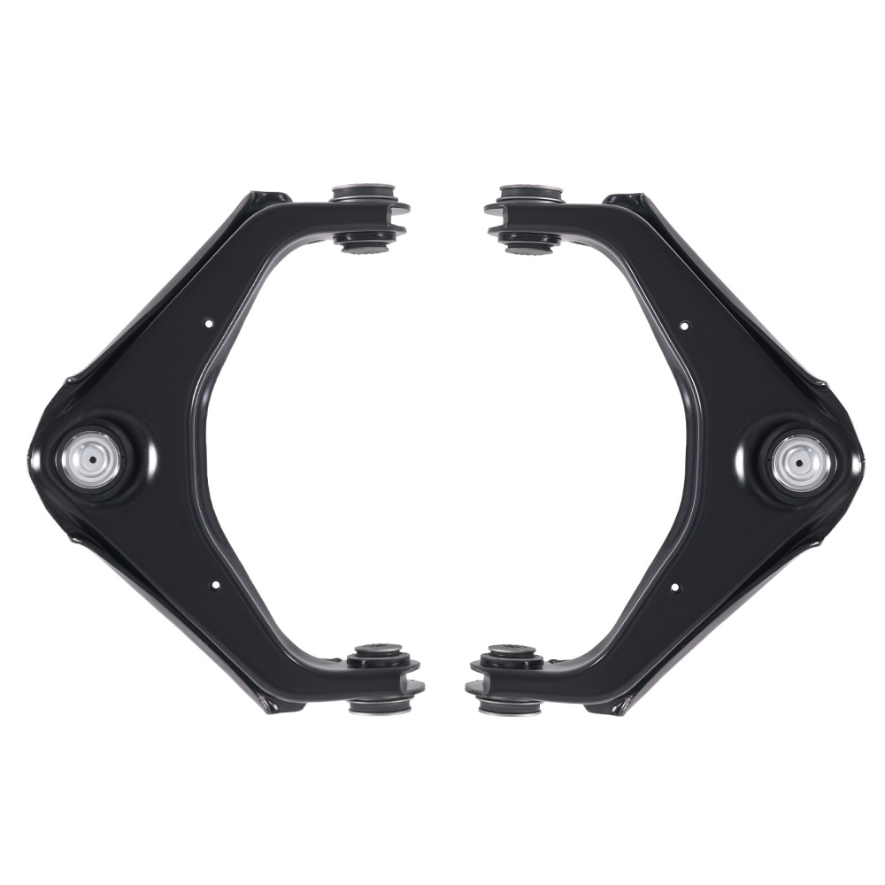 Front Upper Control Arms Sway Bar for 2001-2010 compatible for Chevy Silverado Sierra 2500 HD