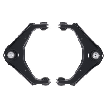 Front Upper Control Arms Sway Bar for 2001-2010 compatible for Chevy Silverado Sierra 2500 HD