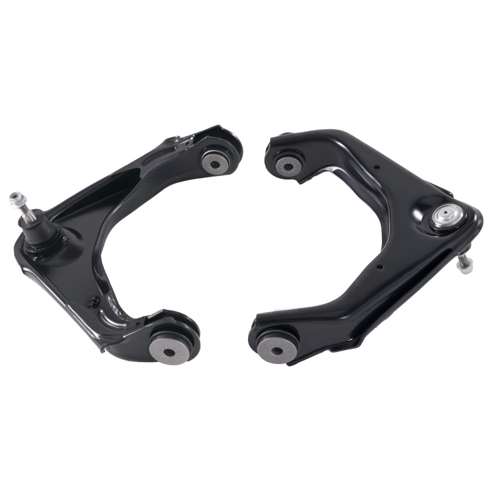 Front Upper Control Arms Sway Bar for 2001-2010 compatible for Chevy Silverado Sierra 2500 HD