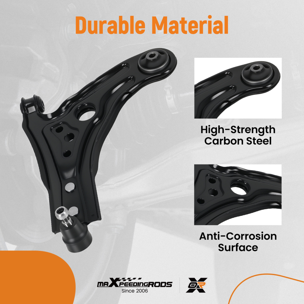 Front Left Lower Control Arm for 2004 2005 2006-2011 compatible for Chevy Aveo / Aveo5