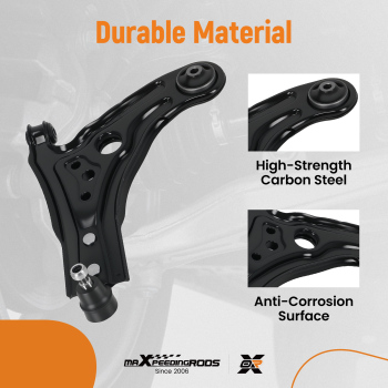 Front Left Lower Control Arm for 2004 2005 2006-2011 compatible for Chevy Aveo / Aveo5