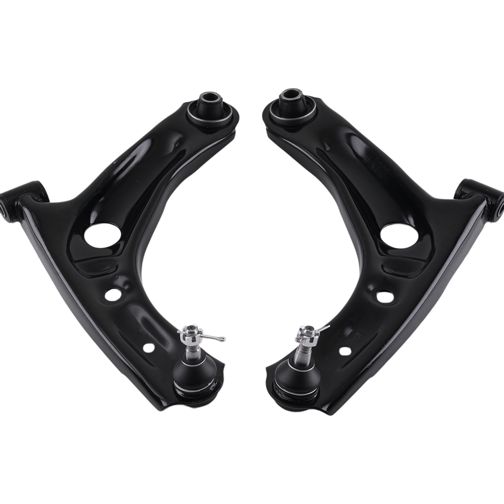 Front Lower Wishbones Control Arms Drop Links compatible for Peugeot 107 compatible for Toyota Aygo 05-15