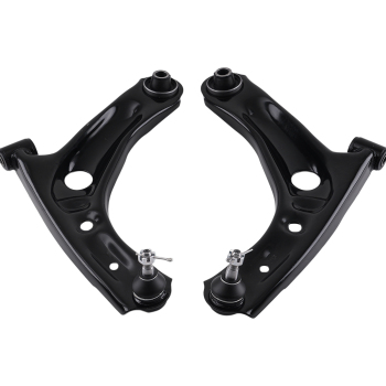 Front Lower Wishbones Control Arms Drop Links compatible for Peugeot 107 compatible for Toyota Aygo 05-15