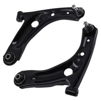 Front Lower Wishbones Control Arms Drop Links compatible for Peugeot 107 compatible for Toyota Aygo 05-15