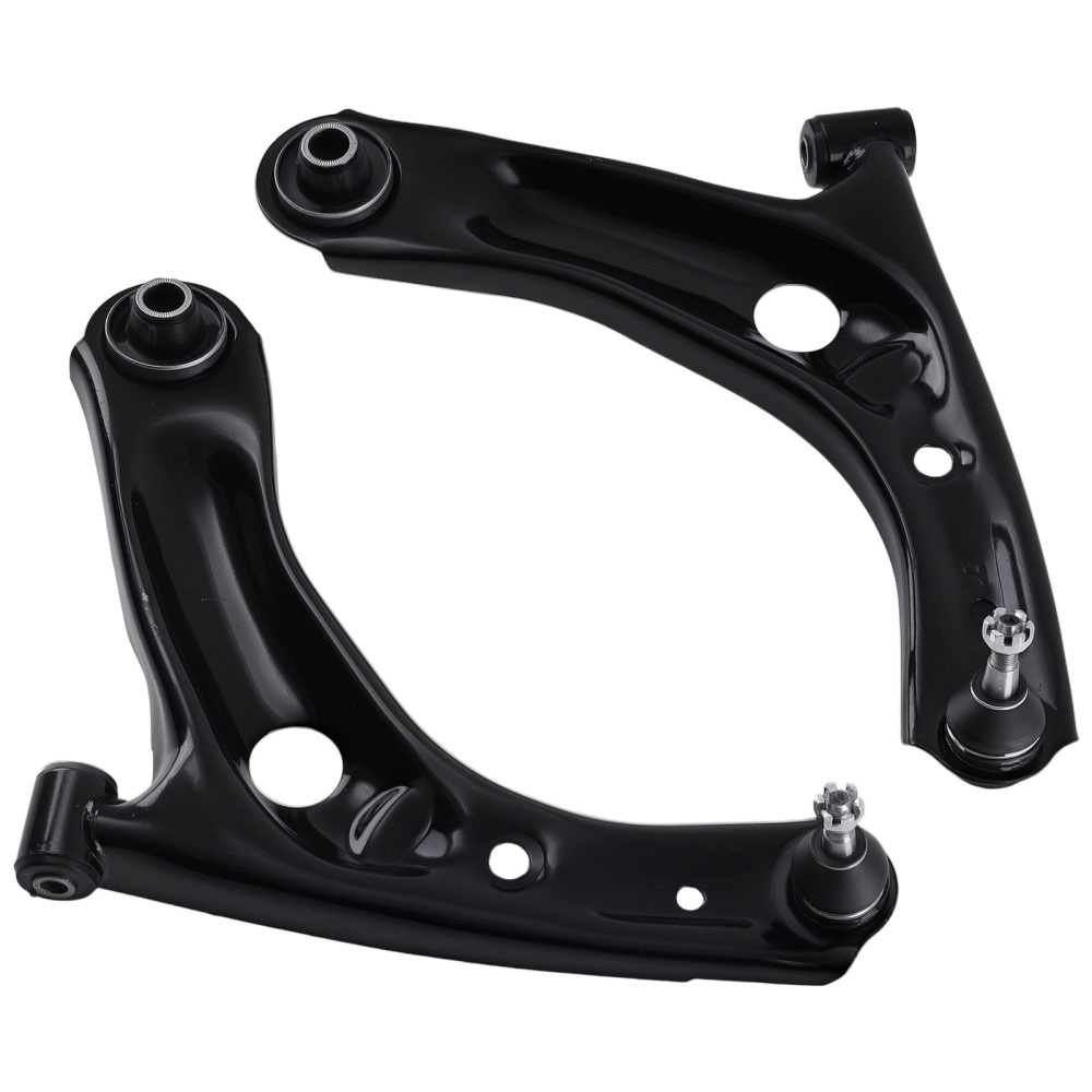 Front Lower Wishbones Control Arms Drop Links compatible for Peugeot 107 compatible for Toyota Aygo 05-15