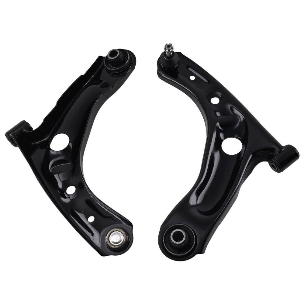 Front Lower Wishbones Control Arms Drop Links compatible for Peugeot 107 compatible for Toyota Aygo 05-15