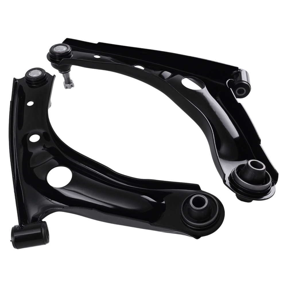 Front Lower Wishbones Control Arms Drop Links compatible for Peugeot 107 compatible for Toyota Aygo 05-15