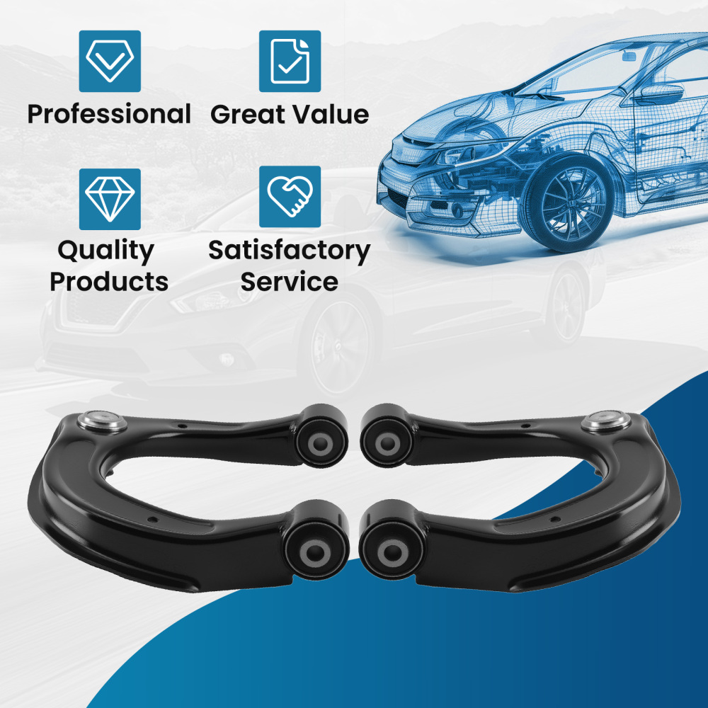 maXpeedingrods 2Pcs Front Upper Control Arm with Ball Joint for Hyundai Sonata 2006-2010