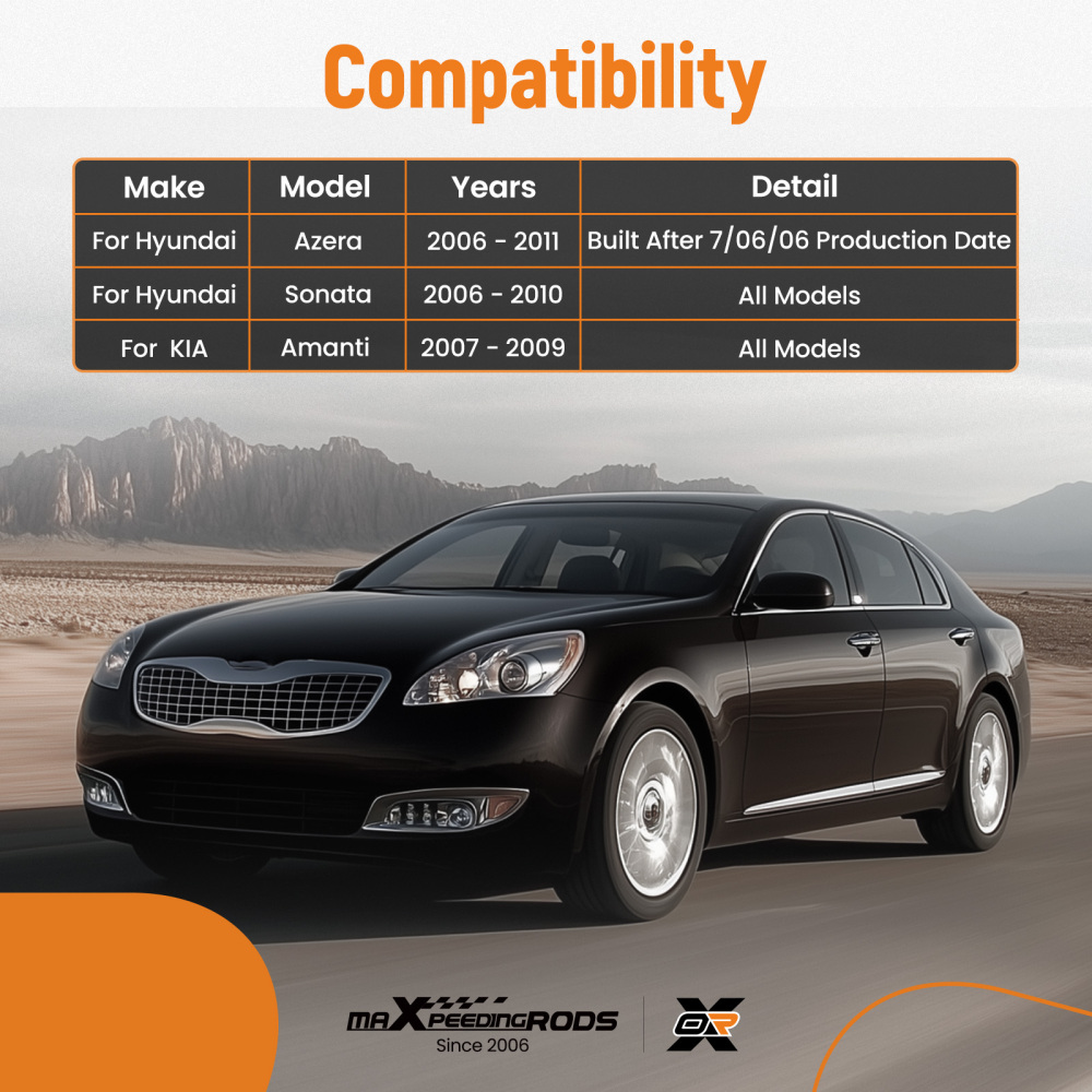 Control Arm Assembly compatible for Hyundai Azera 2006-2011 Passenger RK621229