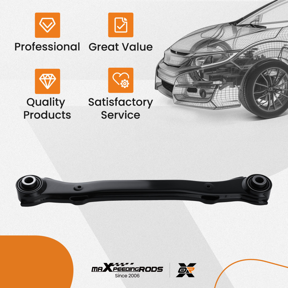 Rear Upper Rearward Control Arm compatible for Hyundai Santa Fe XL 2013-2019 compatible for FWD K642829