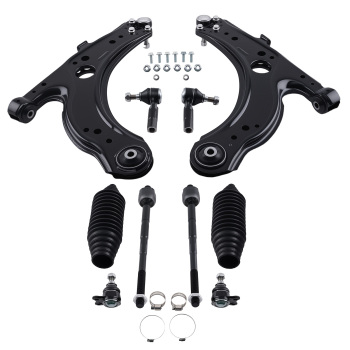 10x Front Lower Control Arm Ball Joint Assembly compatible for Volkswagen Jetta compatible for Golf 99-05