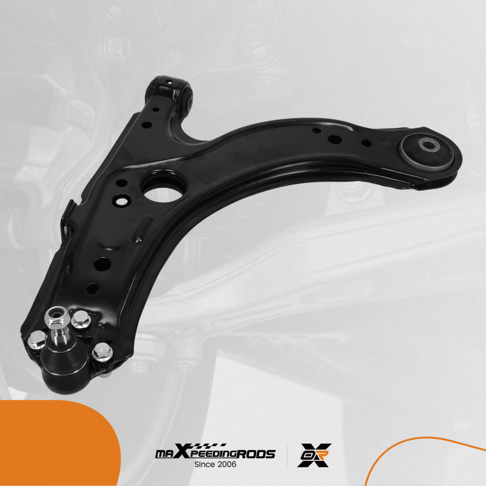 Front Lower Control Arm Passenger Side w/Ball Joint compatible for VW Beetle compatible for Golf Jetta
