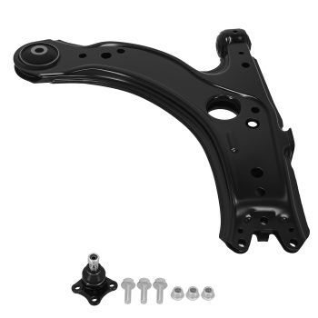 Front Lower Control Arm Passenger Side w/Ball Joint compatible for VW Beetle compatible for Golf Jetta