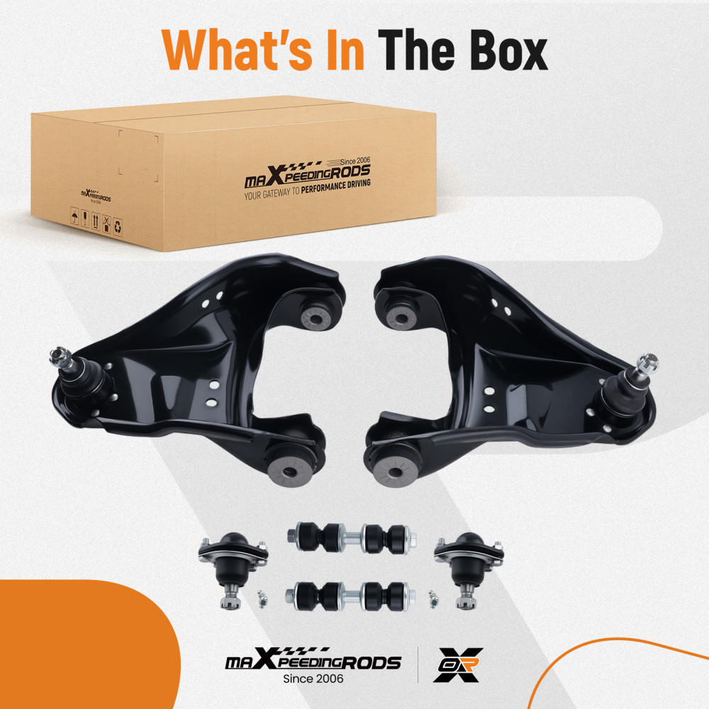 Front Suspension Upper Control Arms Kit for 1997-2005 compatible for Chevy Blazer S10 Jimmy 4WD