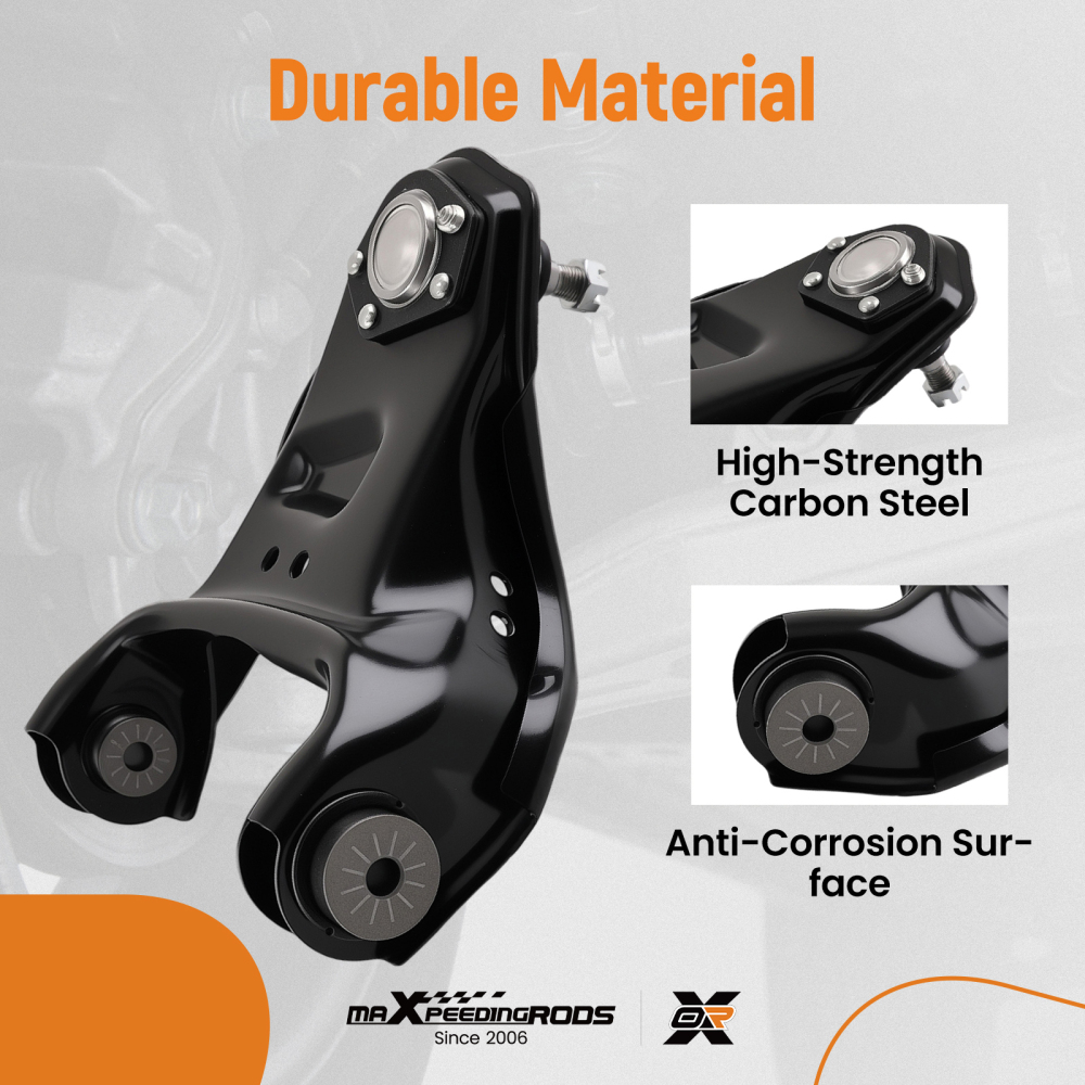 12x Front Upper Control Arms w/ Ball Joint compatible for Chevy Blazer S10 compatible for GMC Jimmy Sonoma