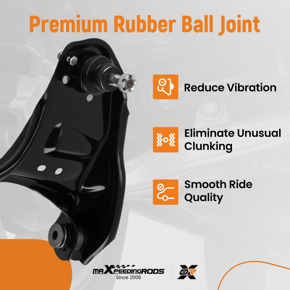 12x Front Upper Control Arms w/ Ball Joint compatible for Chevy Blazer S10 compatible for GMC Jimmy Sonoma