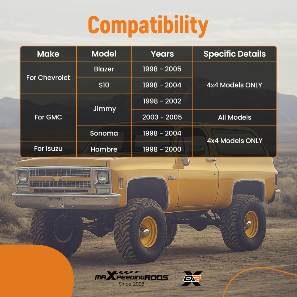 12x Front Upper Control Arms w/ Ball Joint compatible for Chevy Blazer S10 compatible for GMC Jimmy Sonoma