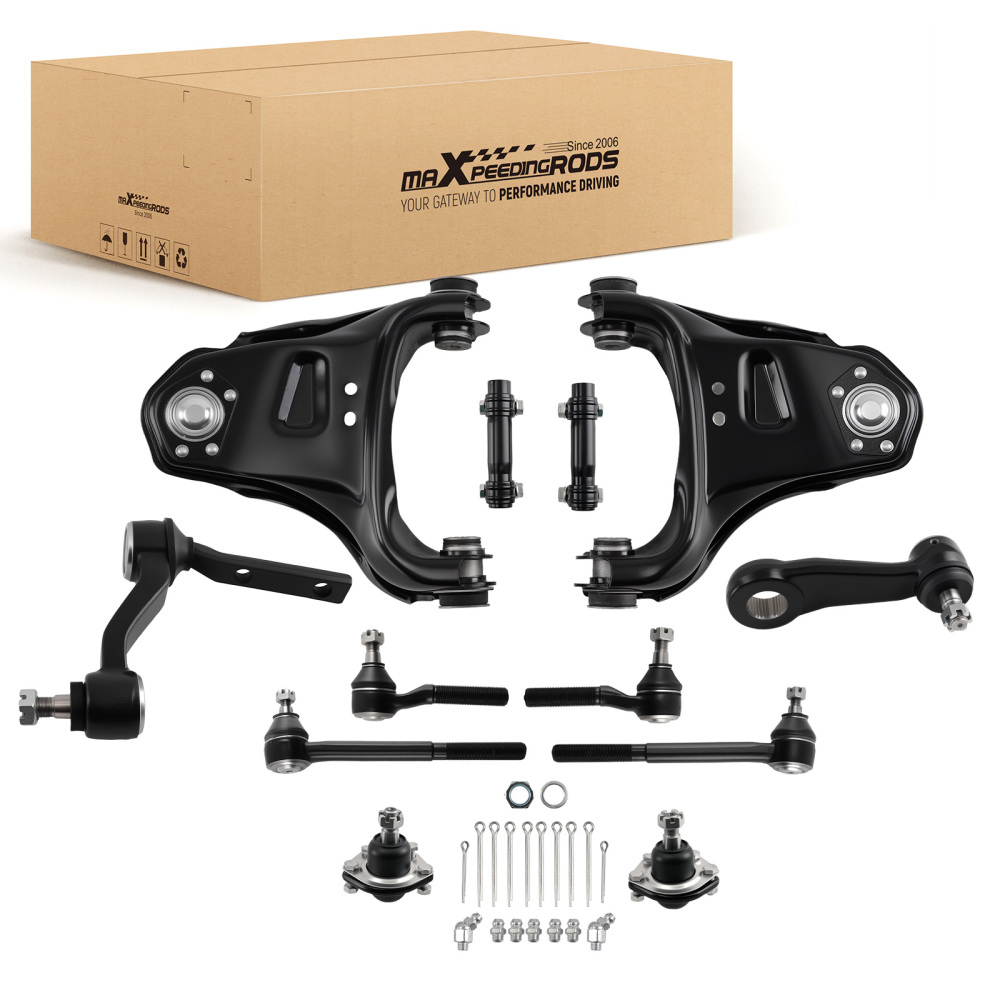 12x Front Upper Control Arms w/ Ball Joint compatible for Chevy Blazer S10 compatible for GMC Jimmy Sonoma