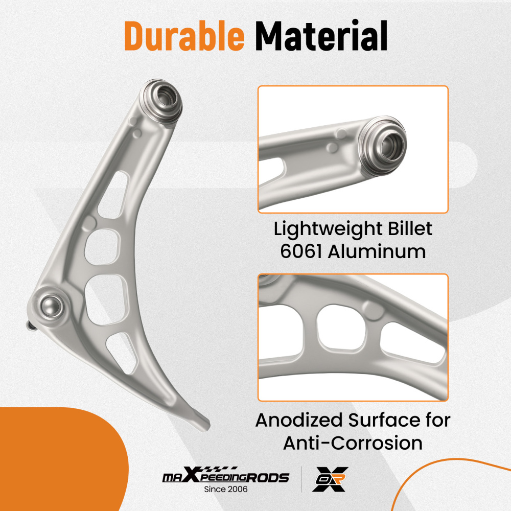 1PCS CONTROL ARM WISHBONE SUSPENSION FRONT AXLE LEFT compatible for BMW 3 SERIES E46 Z4 E85