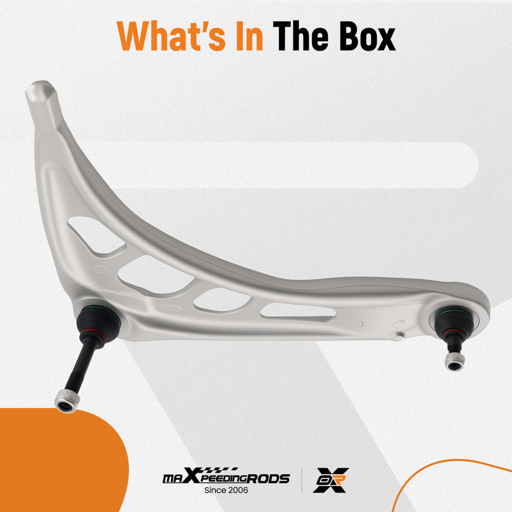 1PCS CONTROL ARM WISHBONE SUSPENSION FRONT AXLE LEFT compatible for BMW 3 SERIES E46 Z4 E85