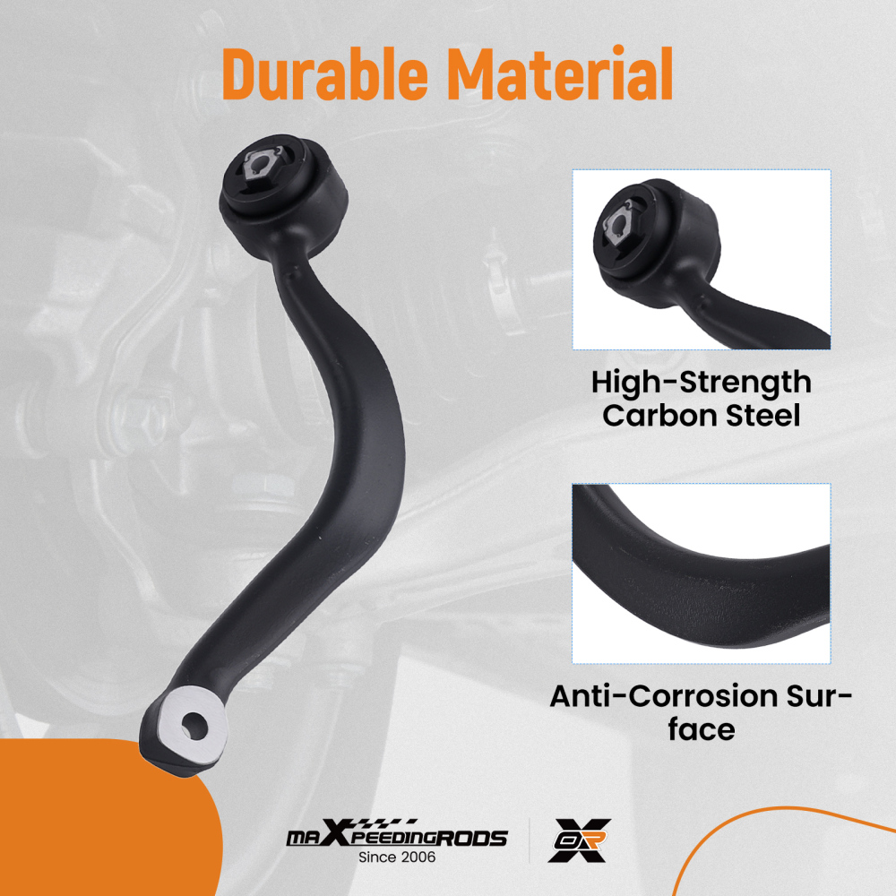 SET DI 8 BRACCI DI CONTROLLO W/ BULLONI ANTERIORI SINISTRO+DESTRO compatibile per BMW X5 E53