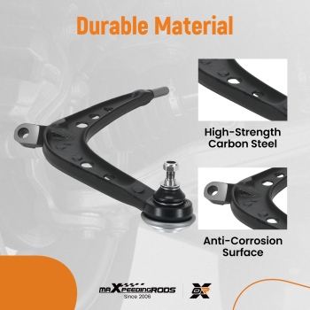 Front Driver Side Lower Control Arm compatible for BMW 330xi 2001 2002 2003 2004 2005