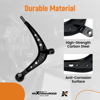 Front Lower Right Side Control Arm w/Ball Joint for 2001-2005 compatible for BMW 325xi 330xi