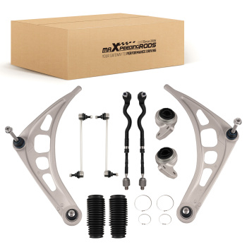 Front Lower Control Arm Tie Rod Sway Bar Link compatible for BMW 323Ci 325Ci 328Ci 330Ci Z4