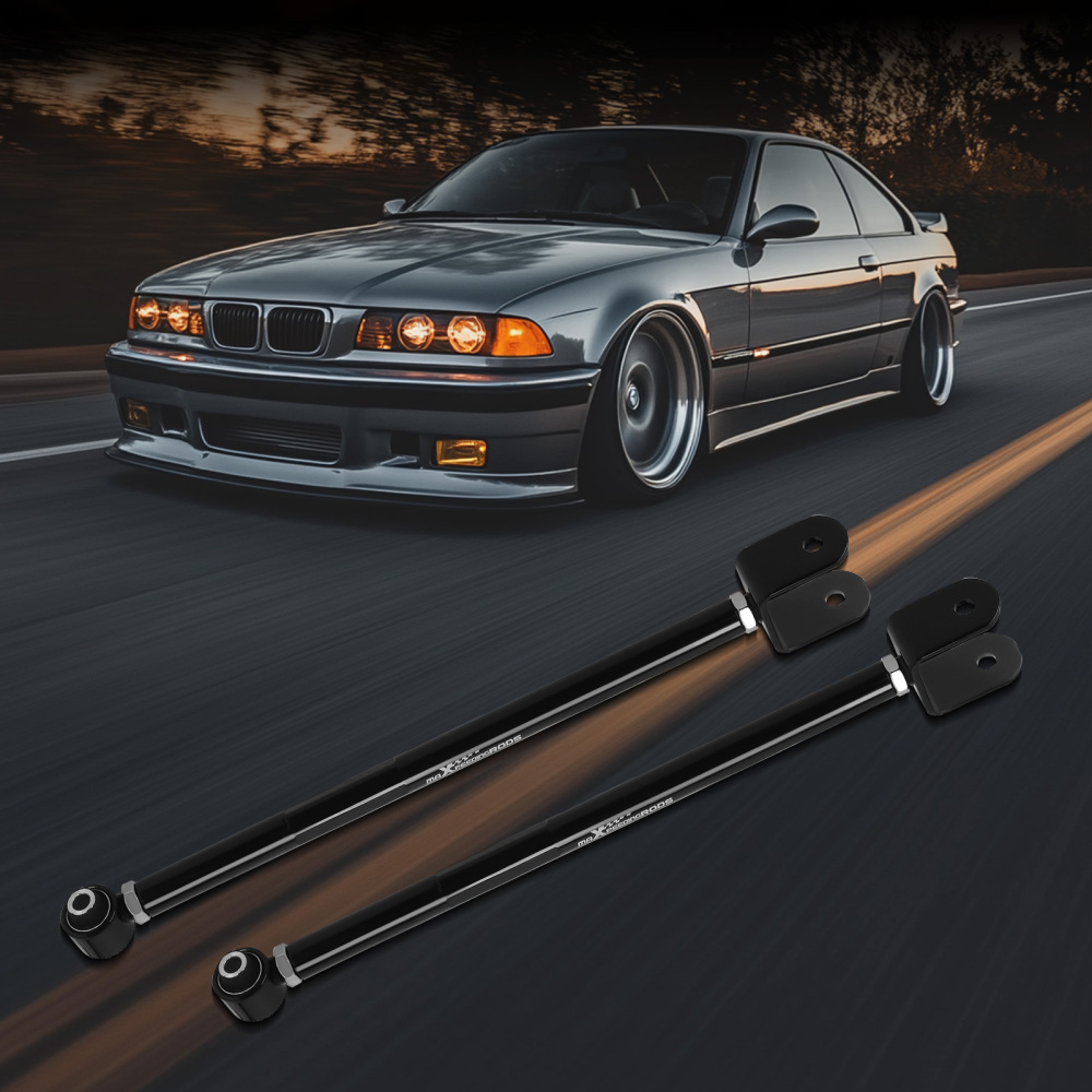 Front Rear Control Arm Assembly compatible for BMW 3-Series E46 Z4 w/ Ball Joints Tie Rod