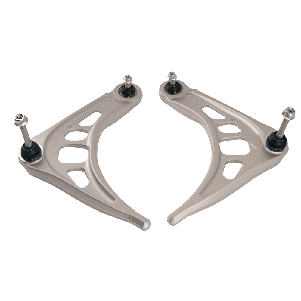 Front Rear Control Arm Assembly compatible for BMW 3-Series E46 Z4 w/ Ball Joints Tie Rod