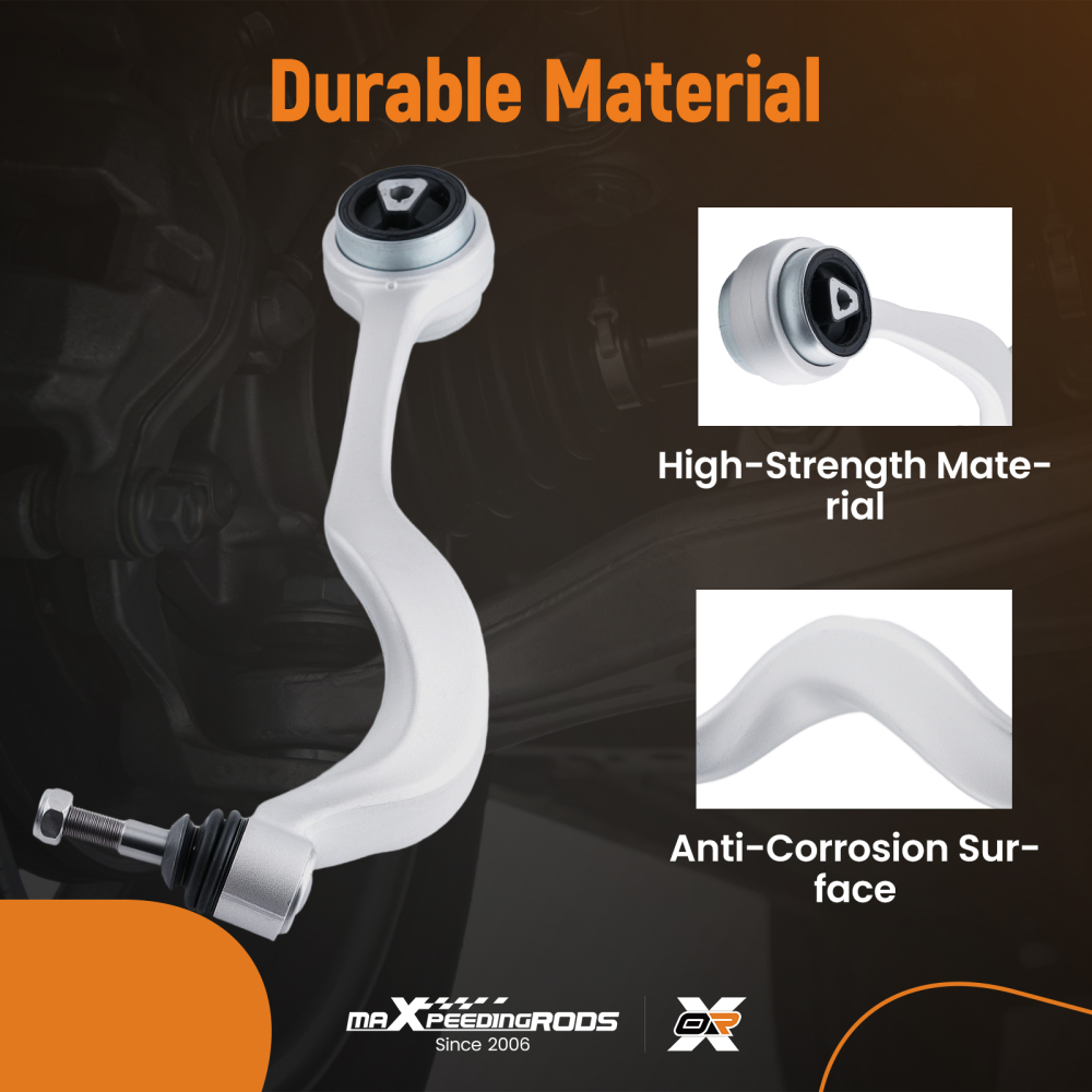 16X FRONT REAR SUSPENSION WISHBONES TRACK CONTROL ARMS compatible for BMW 5 SERIES E60 E61