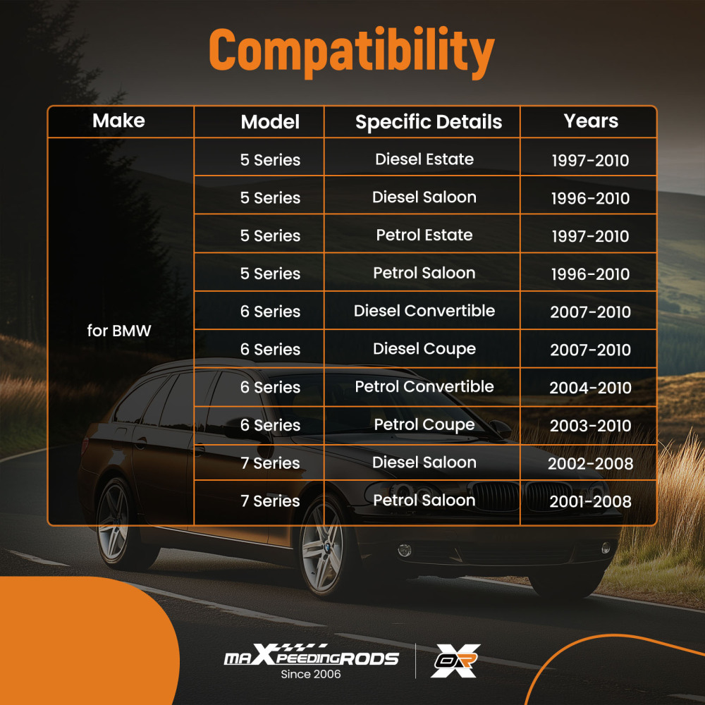 REAR UPPER SUSPENSION TRACK CONTROL WISHBONE ARM compatible for BMW 5 SERIES E60 E61 6 7ER