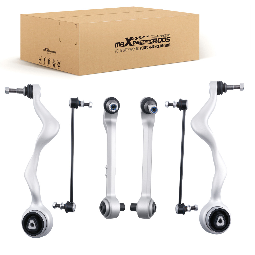 6 PEZZI BRACCIO DI CONTROLLO ANTERIORE compatibile per BMW 1ER E81 E87 E88 3ER E90 E91 X1 Z4