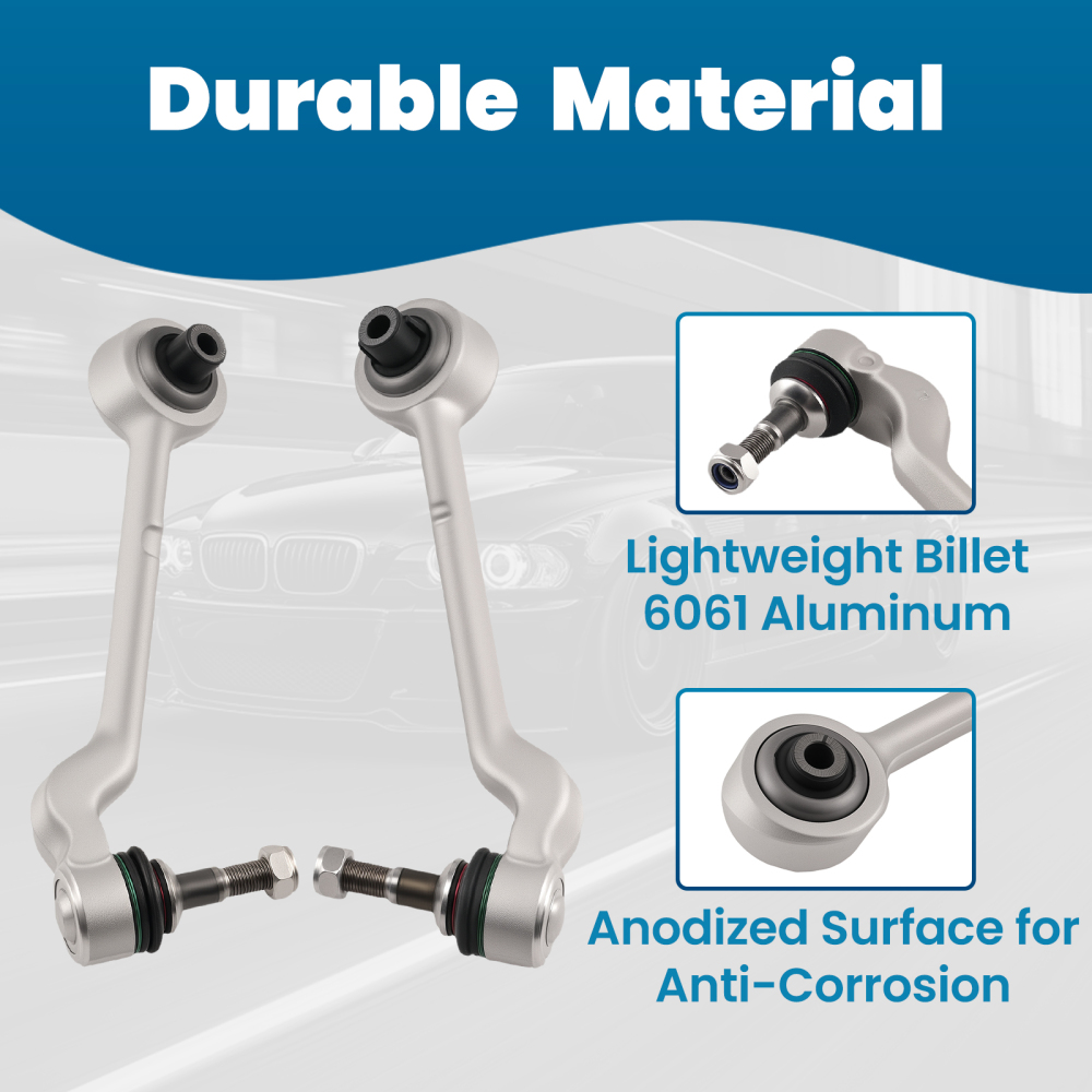 Front Lower Control ArmSway bar Link compatible for BMW 128i 135i 328i 335i 2008-2013