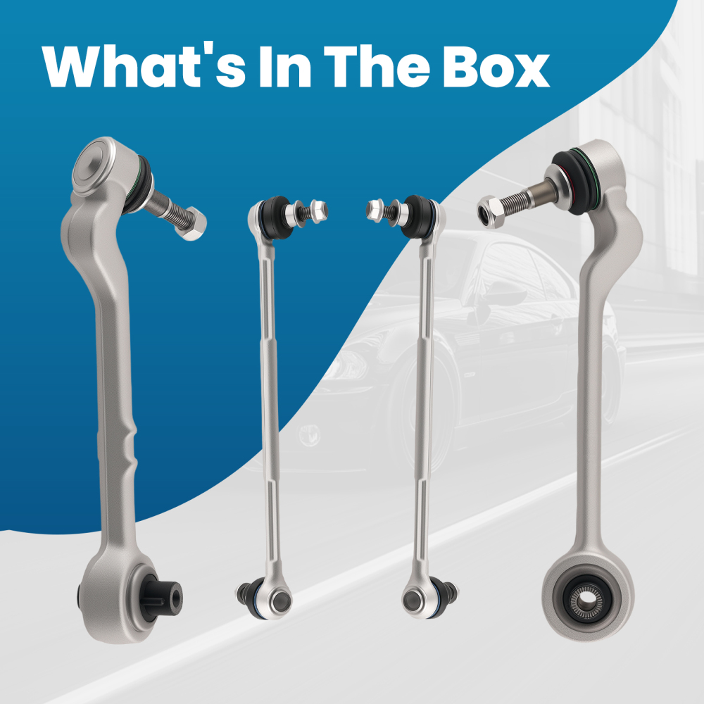 Front Lower Control ArmSway bar Link compatible for BMW 128i 135i 328i 335i 2008-2013